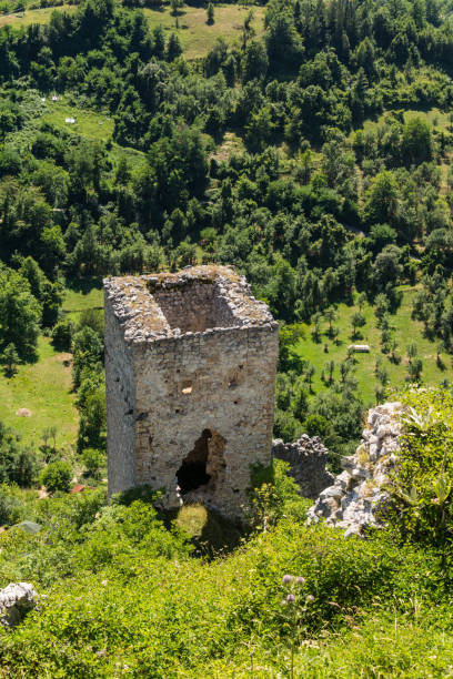 istock a medieval fortification in Milesevac in Serbia 855755232