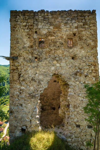 istock a medieval fortification in Milesevac in Serbia 855755804