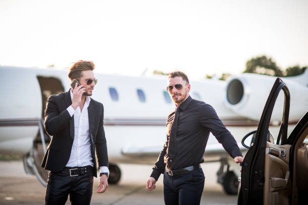 istock Men at the airport 855760290