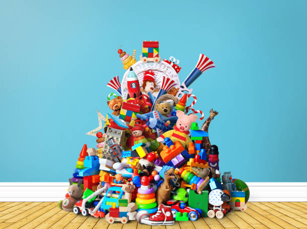 istock Huge pile of toys 855763176