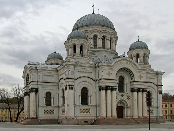 istock St. Michael the Archangel's Church in Kaunas, Lithuania 855763374