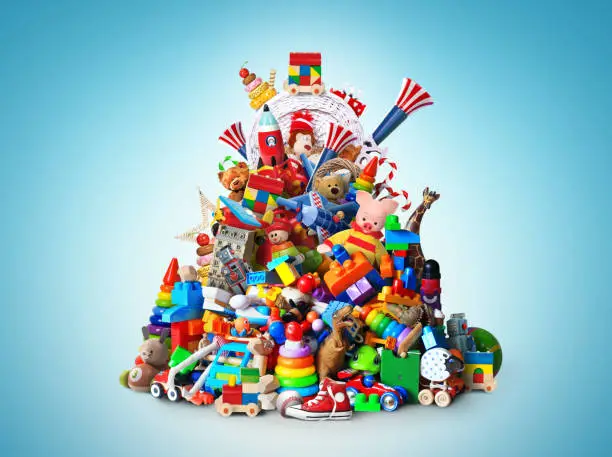 Photo of Huge pile of toys
