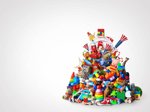 istock Huge pile of toys 855763592