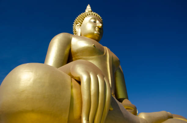 istock Big Buddha statue in the world 855764264