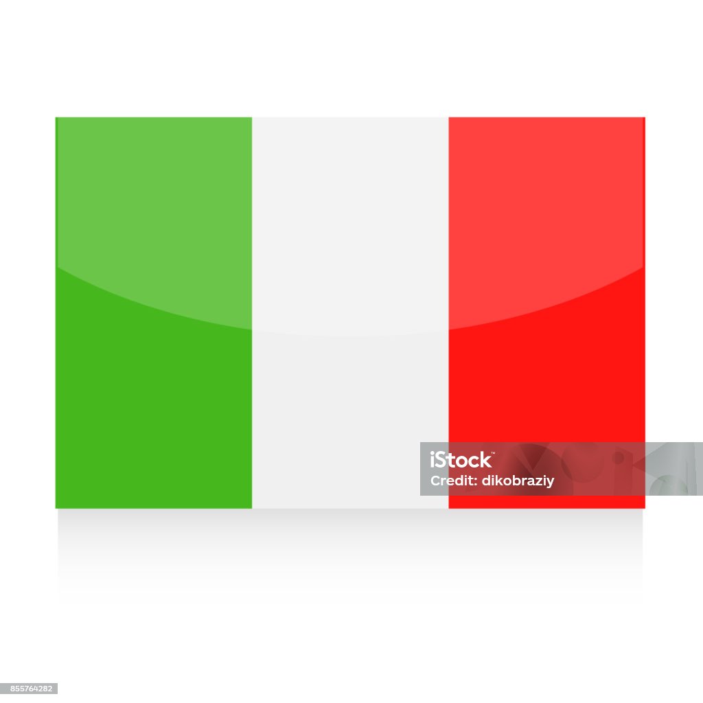 İtalya bayrak vektör simgesi - Royalty-free Animasyon karakter Vector Art İtalya bayrak vektör simgesi - Royalty-free Animasyon karakter Vector Art