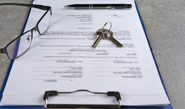 istock Signed house purchase agreement after the loan approval 855768072