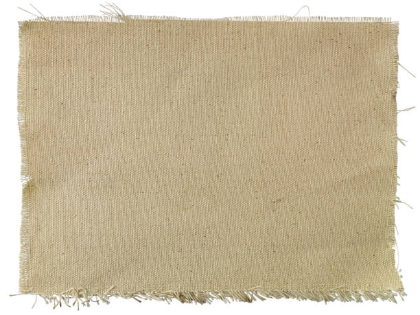 istock Patch of natural cotton fabric background. 855789410