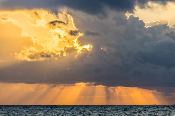 istock sea landscape with dramatic sea sunset over the Black sea 855808868