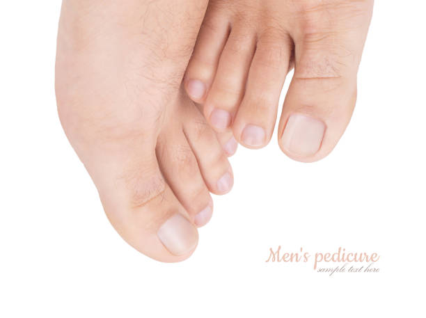 feet - reflexology beauty naked human foot imagens e fotografias de stock