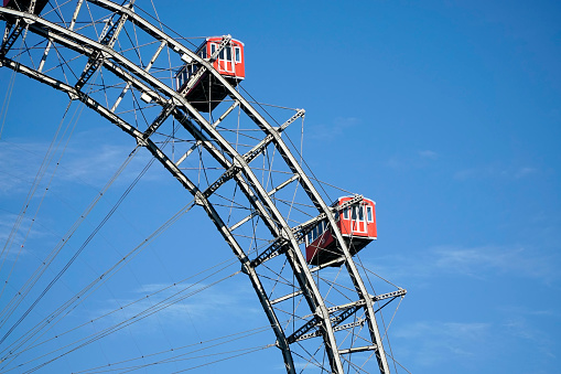 Detail From Wiener Riesenrad (Ferris Wheel) , Vienna, Austria
