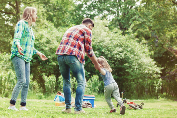 istock Happy Familly in the Park 855830040