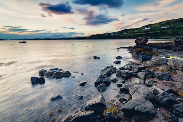 istock Rocky coast near fiscavaig 855832390
