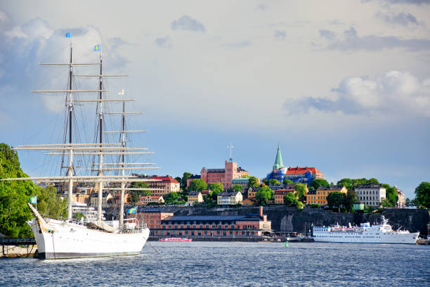 istock Sailing Ship in Stockholm 855844562