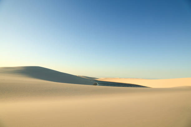 Untouched sands of the Maranhenses sheets stock photo