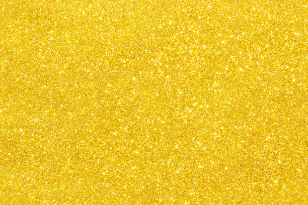 istock Shiny hot yellow gold foil 855874892