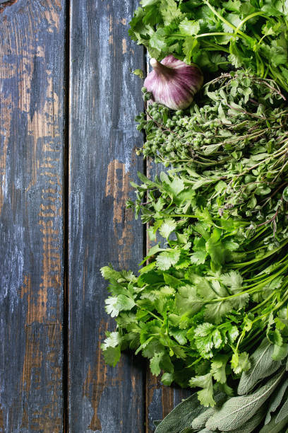 istock Variety of herbs 855887202