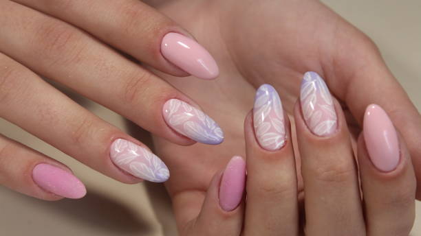istock Summer Youth Manicure Design Nails 855891850