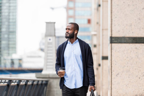 istock Young British professional in the City 855892004
