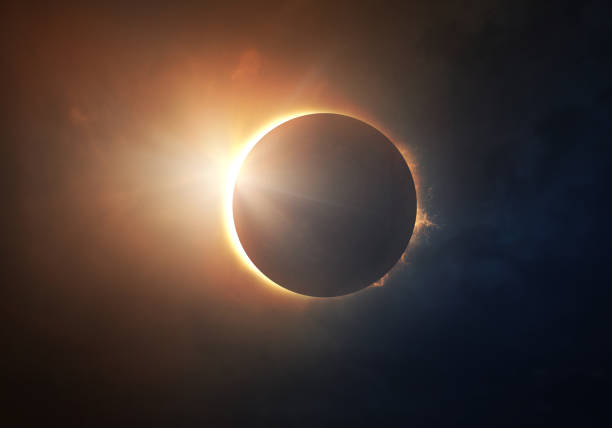 eclipse solar - eclipse - fotografias e filmes do acervo