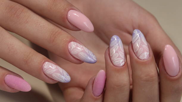 istock Summer Youth Manicure Design Nails 855903216