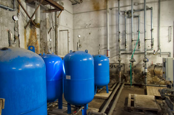 istock The hydraulic system in a residential building 855906448