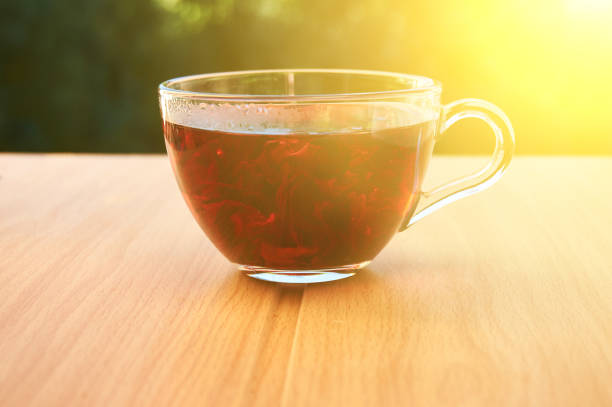 istock A cup of tea glass in the sunlight 855943328