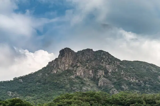Lion Rock,Mountain It seems lion is located in Hong Kong, one of the symbol of Hong Kong Spirit