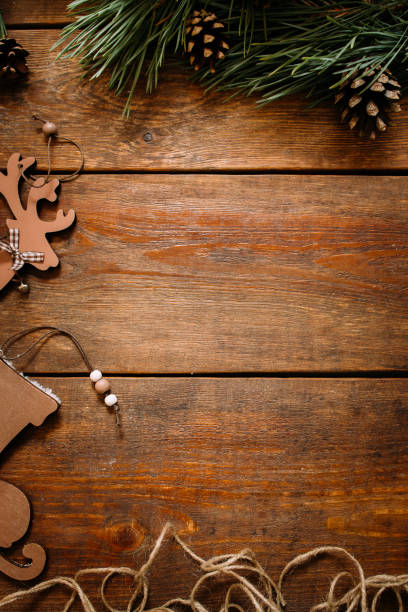 istock Christmas and New Year holiday background 855966398