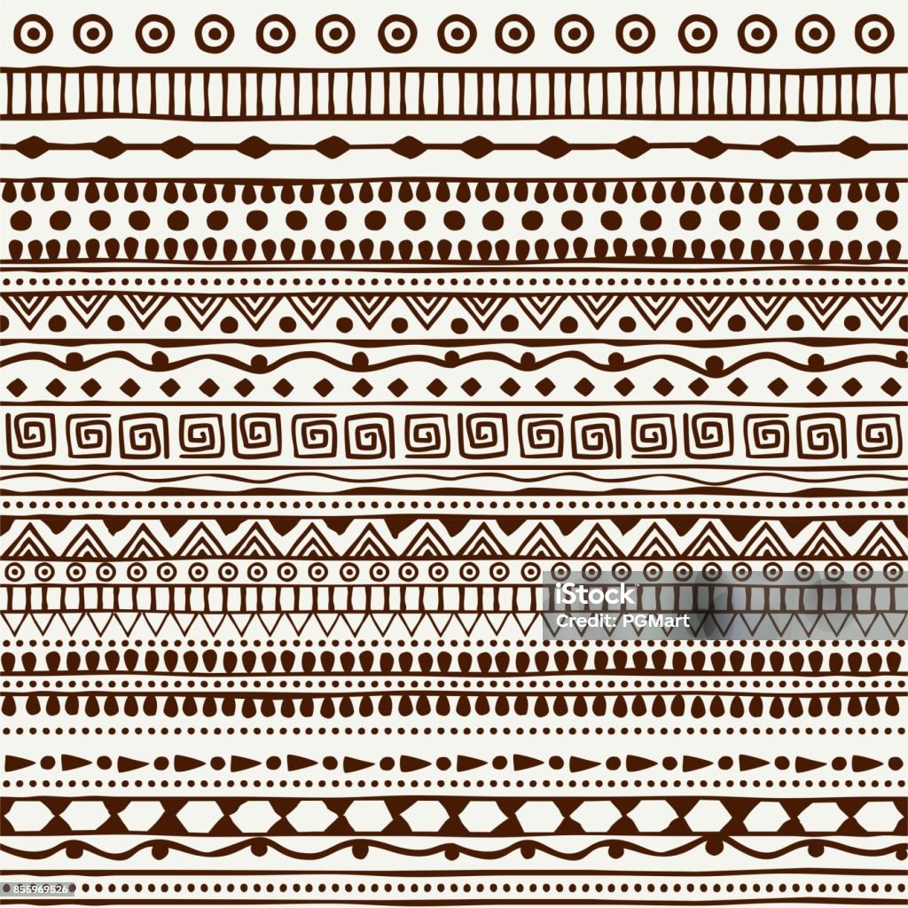 Seamless tribal pattern in the style of a boho. Background African motifs. Seamless tribal pattern in the style of a boho. Background African motifs Pattern stock vector