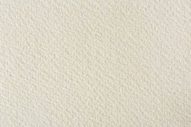 istock Water-colour paper texture background in light beige tone 855976562