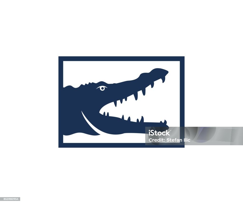 Crocodile icon This illustration/vector you can use for any purpose related to your business. Alligator stock vector