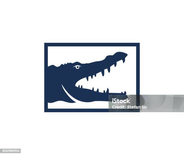 Crocodile Icon Stock Illustration - Download Image Now - Alligator, Icon Symbol, Crocodile