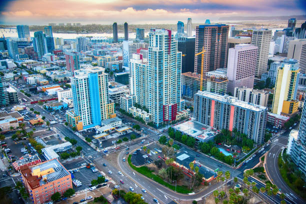 istock Downtown San Diego California Aerial 855983420