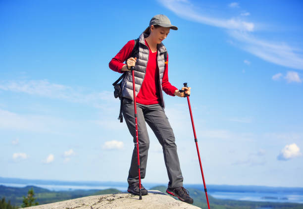 istock Young woman tourist 855983984