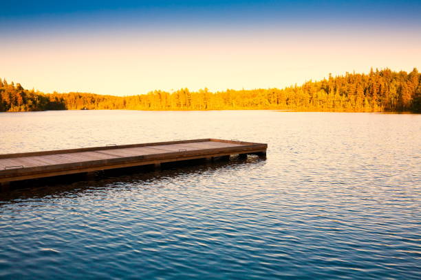 istock Solovki.  landscape lake sunset 855998032