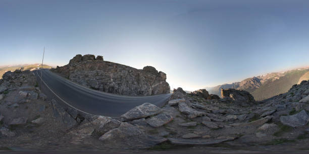 istock Rocky Mountain National Park Road 856014454