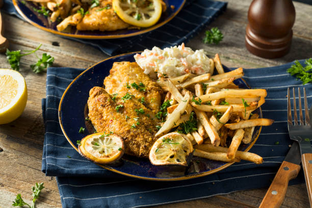 istock Spicy Homemade BAked  Cajun Catfish 856027764