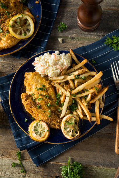 istock Spicy Homemade BAked  Cajun Catfish 856027908