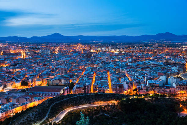 istock Panorama of Alicante at night 856030730