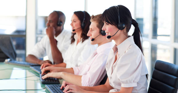 istock Portrait of a young sale representative team at work 856031012