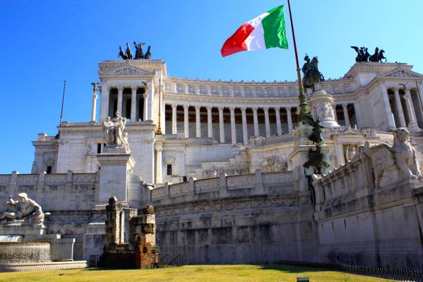 istock National Monument to Victor Emmanuel II in Rome Italy 856048896