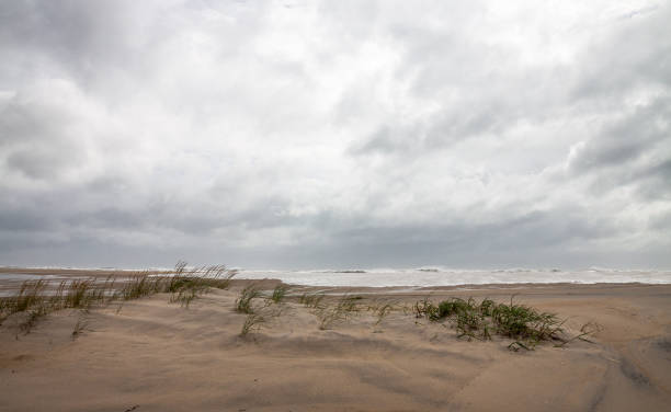 istock Stormy sky and sand dunes at Assateague 856074058