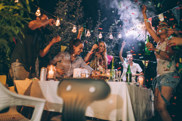 istock Friends at the party 856076916
