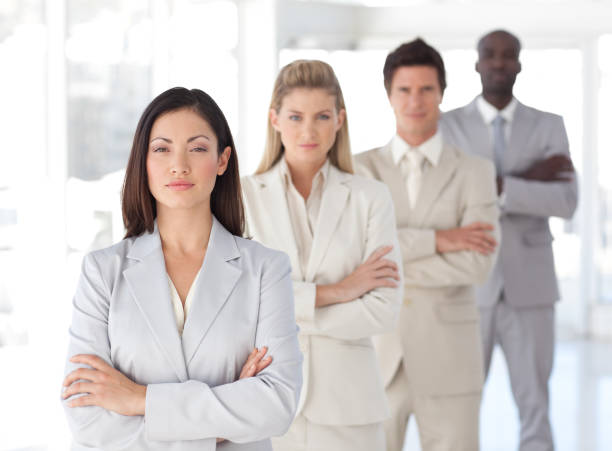 istock Portrait of young people at work 856077190
