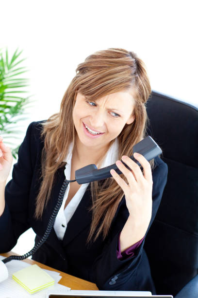 istock Confident businesswoman on phone 856090688