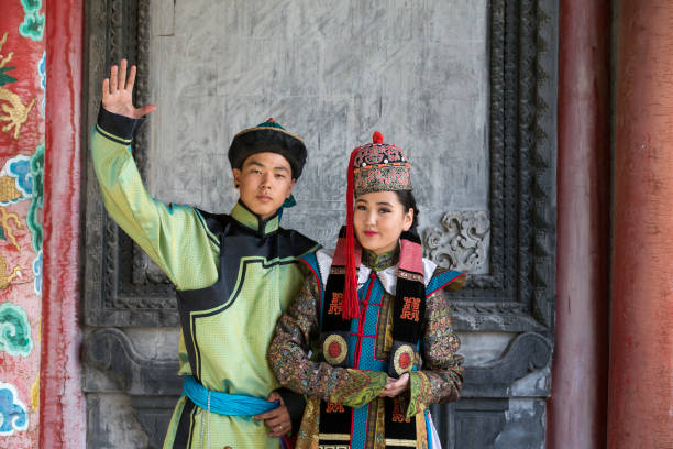 istock mongolian man in traditional outfit 856097464