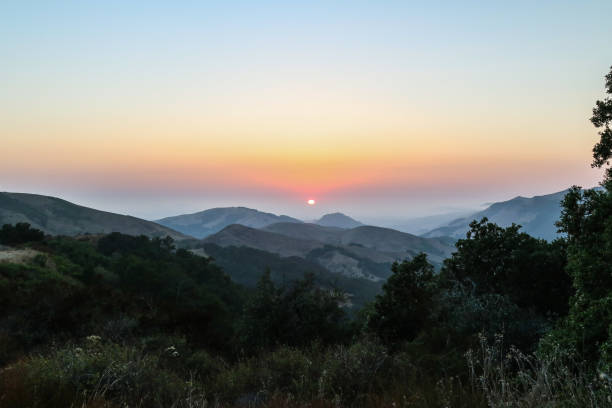 istock Sunset in the Los Padres National Forest 856098626