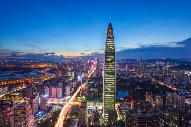 istock urban skyline of Shenzhen 856105506