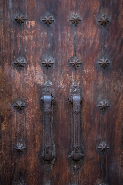 istock Vintage Front Door Detail 856115068