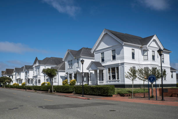 istock Victorian Homes in Eureka California 856119850